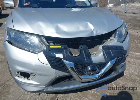 2016 Nissan Rogue Sv z USA, uszkodzony, nr VIN 5N1AT2MVXGC829451
